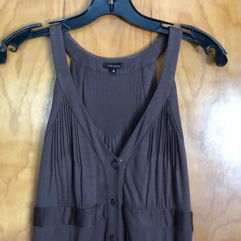Rayon jersey summer dress, size 4